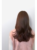 セミロング☆ピンクブラウン