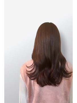 ビーチ ヘア メイク 綱島店(BEACH hair make) セミロング☆ピンクブラウン