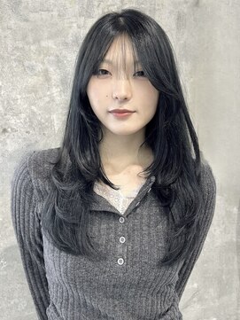 ラック 本厚木店(LUCK) 黒髪レイヤー