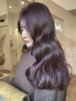 ディモアンド 表参道(Dimo&)&nbsp;x透明感カラー/イメチェン/ホワイトブロンド/外ハネボブ/美髪