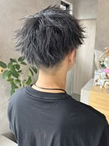 ヌーク(nook.)&nbsp;MEN’S HAIR/サーフカール/刈り上げセンターパート/佐賀