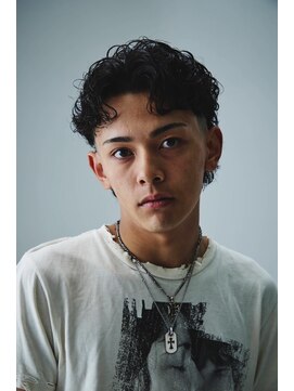 MEN'S DAMDEE TOKYO 浅草田原町【ダムディー】バーバー/フェード/メンズパーマ/理容室 ニュアンスパーマ/波巻きツイストスパイラル[浅草/理容室]