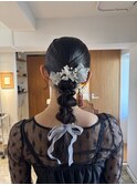 結婚式ヘアセット＊