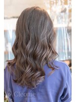 クレオメバイスーリール(Cleome by sourire) ♪オリーブグレー大人ガーリーココアベージュ小顔レイヤー前髪