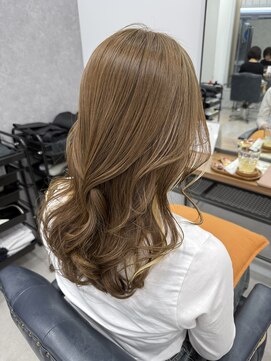 クラン(Chlan) インナーカラー×オリーブベージュ