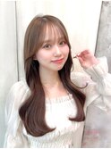 ☆20代30代40代◎小顔レイヤーくびれヘアシースルー前髪顔周り