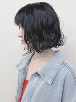 ラウンジ モリオ イケブクロ(Lounge MORIO Ikebukuro)&nbsp;＊外ハネボブゆるふわパーマボブ大人ボブ顎ラインボブ30代40代