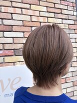イブ ヘアーメイク(eve hair make) ハンサムショート×オレンジブラウン