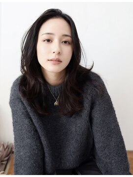 アース 菊名店(HAIR&MAKE EARTH) 透明感ラベンダーカラー×ロングレイヤー顔周りカット◎