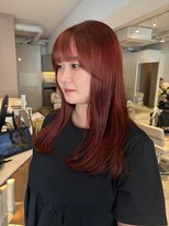 リタ(LITA)&nbsp;ボルドーカラー×艶ロング◇川口
