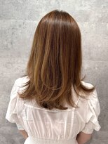 バランス 原宿 表参道(balance) ヘーゼルベージュ×レイヤーヘア YUKA