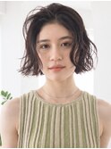ぺたんこ髪を解消する大人のボブパーマ