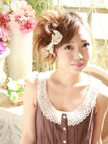 髪質改善と縮毛矯正の専門店 サンティエ(scintiller) ★ミディアムサイドアレンジ★