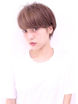 レンク(LENC) Coast.ノーブルショート×耳かけショート×目上バング