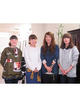 細かいニュアンスも女性同士だから相談しやすい♪女性目線での繊細な技術が大好評☆お得なクーポンも有◎