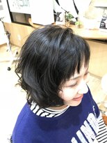 ヘアークラブワイズ(Hair Club Yz) えり足スッキリのラフな大人ゆるふわカジュアルボブ☆