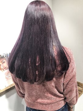 フォーク(FOLK) 恵比寿×YAMATO  外国人風_アッシュパープル_ワンカール