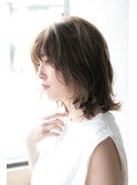 〔自由が丘 AUQWA〕大人可愛いナチュラルなエアリーパーマ