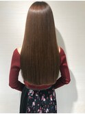 &.La Blanche【奥澤】しなやかにまとまるストレートヘア