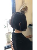 前下がりボブ