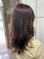 シェノン 梅田(CHAINON)&nbsp;くびれミディ×前髪小顔カット×ラベンダーカラー