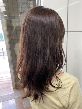 シェノン 梅田(CHAINON) くびれミディ×前髪小顔カット×ラベンダーカラー