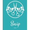 スニップヘア(snip hair)のお店ロゴ