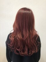 エイムヘアーティエル 鶴川店(eim hair tiele)&nbsp;ピンクレッド
