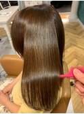 【米倉かずひさ】縮毛矯正 酸熱トリートメント