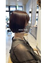 キャリフヘアストア(CALIF hair store) mini bob color