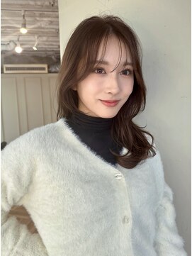 アリスバイアフロート 自由が丘(ALICe by AFLOAT) シースルーバング/顔周りカット／フェイスレイヤー