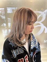 ヘアースペースブルーム ヒーロー 園田店(HAIR SPACE BLOOM hero) 【園田/ホワイトカラー】ブリーチカラー