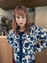 エルム 原宿 表参道(yelm)&nbsp;★くびレイヤーエモージュイメチェンハッシュカットフルバング