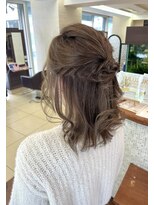 ファーレンピュアスウィート(fahren-pure-suite)&nbsp;カジュアルハーフアップ