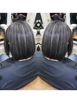 ワールドオーダー 天王寺店(WORLD ORDER) 白髪ぼかしハイライト