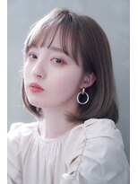 グレイス ヘアドレッシング 鷹匠(grace hair dressing)&nbsp;ボブ　ミルクティーベージュ