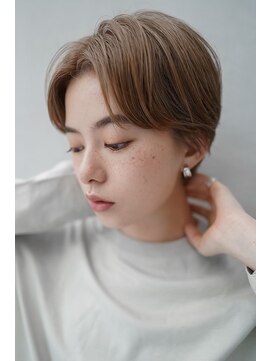 ギークス(GEEKS) 【GEEKS渋谷】センターパート/秋冬カラー/マッシュショート/小顔