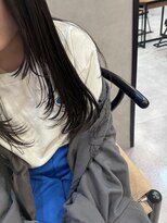 アチーブリス(achieve Liss)&nbsp;レイヤーカットウルフカット透明感立体感暗髪さら艶ロング