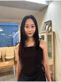ノンジアミンカラー×フェイスレイヤーカット
