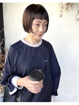 ディレクト(Direct) 《Direct》オンマユ×レトロボブ