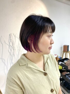 トト 船橋店(toto.) ☆くびレイヤーボブルフネビージュ小顔ワンレンこなれミディ