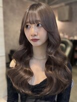 エルバイラビス 大宮(elu by lovis)&nbsp;《ゆい》アッシュブラウン/エクステ/韓国ヘア/ブラウンベージュ