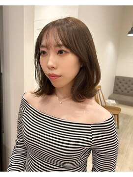 ラヴィズム 長岡店(LUVISM) ◎韓国ヘアー顔周りレイヤーおくれ毛前髪新潟長岡宮関