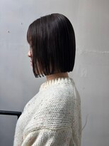 O 透明感×立体感 20代30代40代大人可愛い☆ぱつっとボブ