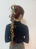 カリーノ(carino)&nbsp;ポニーテールリング☆シンプルお団子