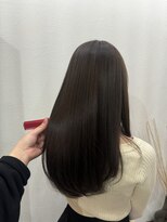 ロッソ(ROSSO) 【MOMOKO】オリーブグレージュ×髪質改善トリートメント
