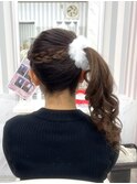 ガーリースタイル/心斎橋/ヘアメ/セットサロン