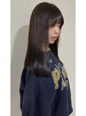 ぱつっと × 透明感たっぷりcolor
