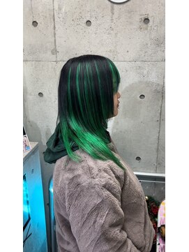 アールイーバイインク 渋谷(Re. by INK.) ウルフカット/レイヤーカット/ブリーチ/髪質改善[渋谷/原宿]