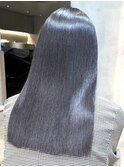ブリーチなしチェリーブラウン髪質改善縮毛矯正酸性ストレート